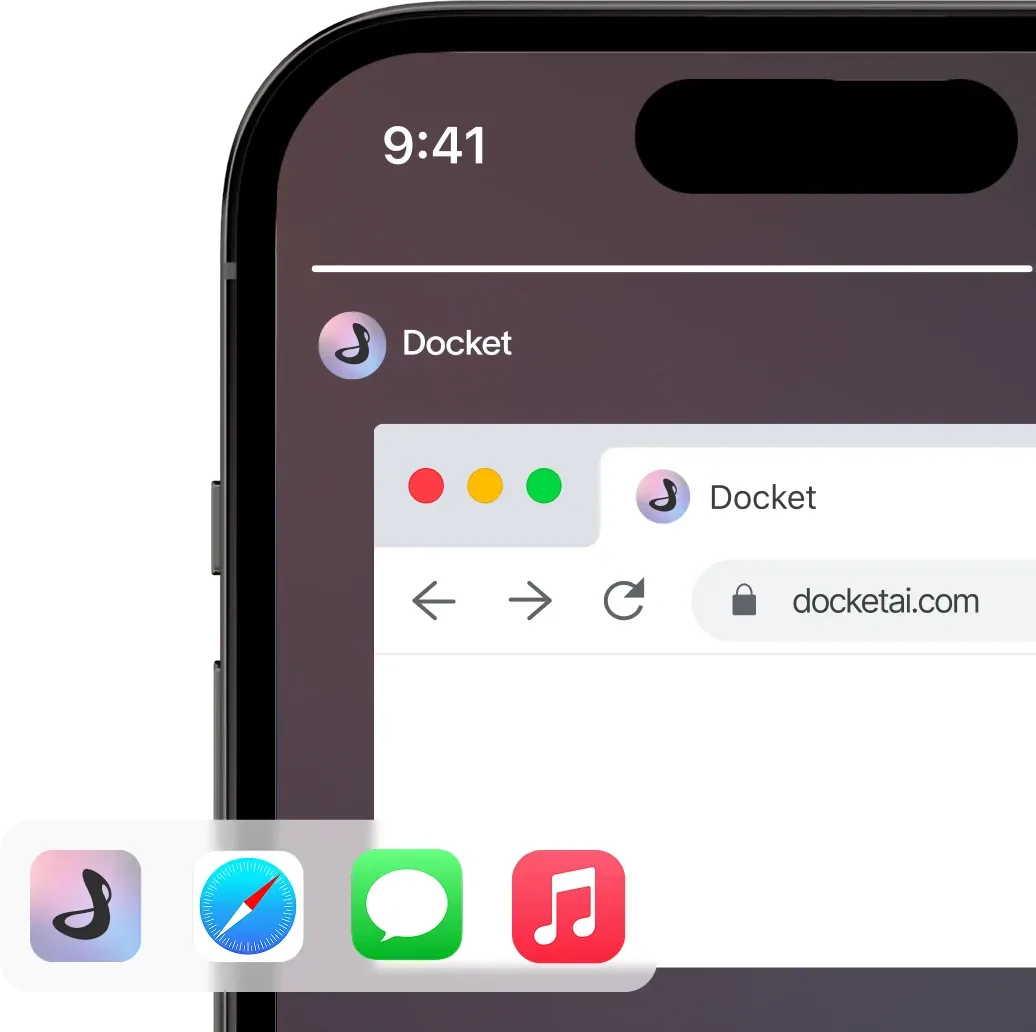 Docket phone