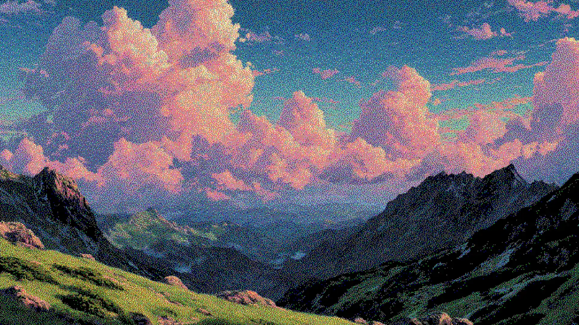 Publion dithering background
