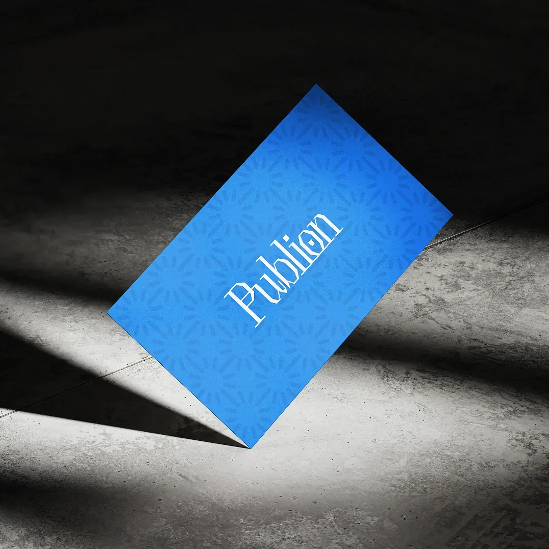 Publion business card