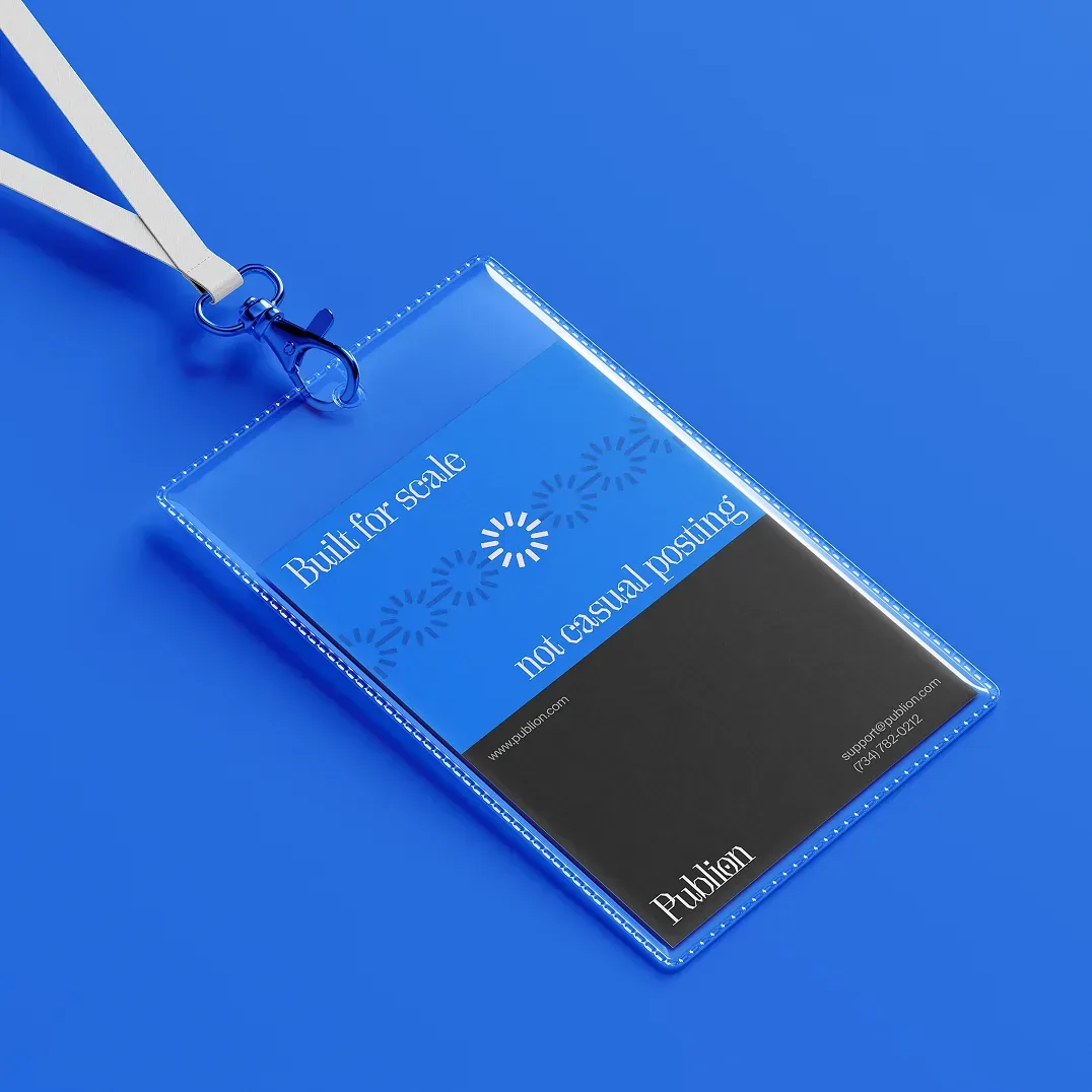 Publion ID card holder