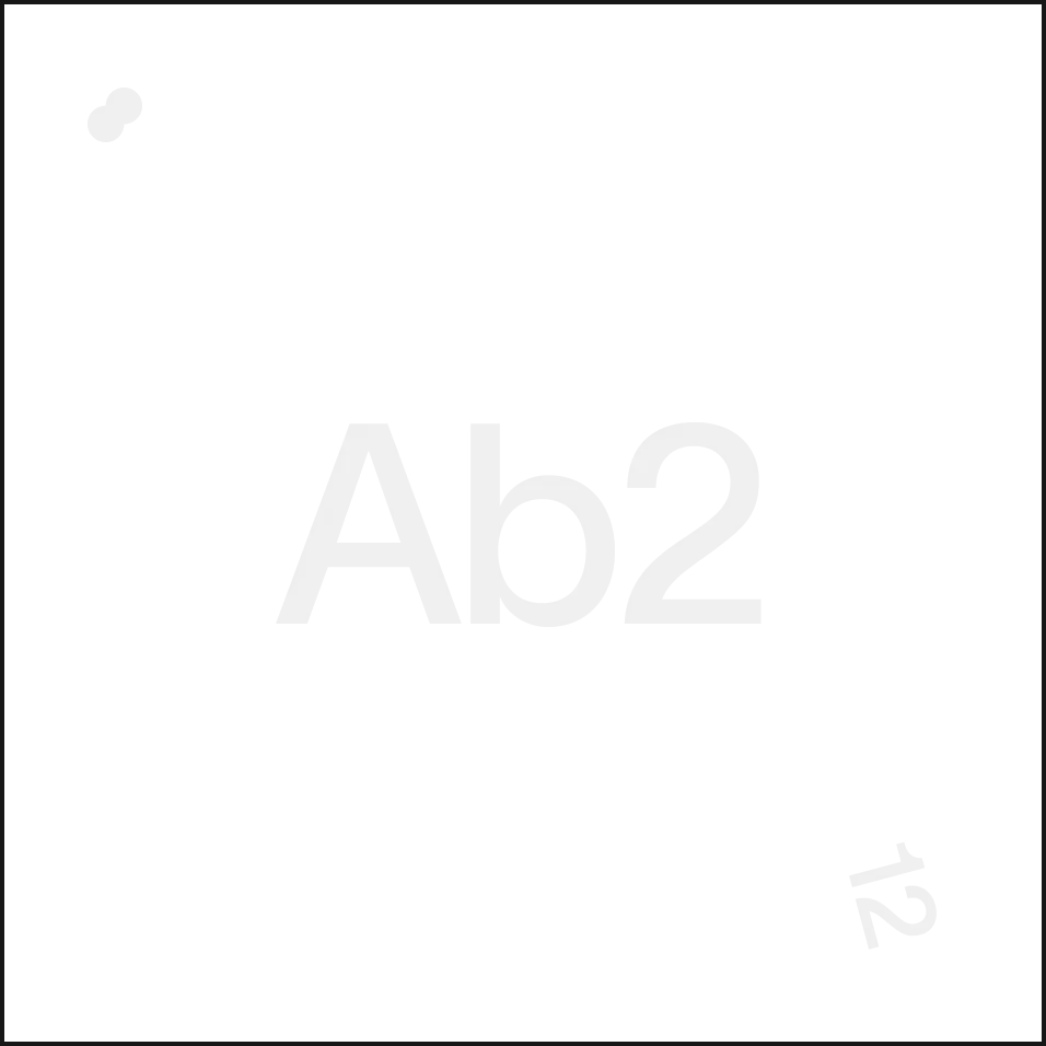 Typography example